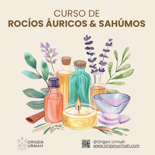 Curso de Rocíos Áuricos y Sahúmos | Aprende a Crear Limpiezas Energéticas Naturales