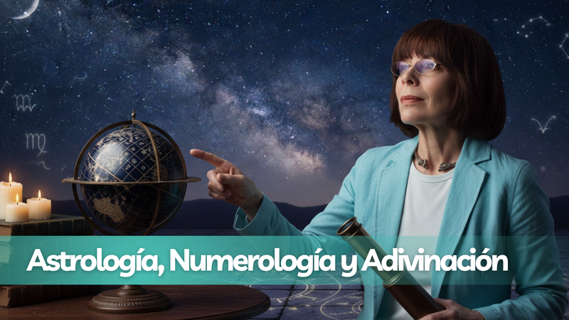 Astrología · Numerología · Tarot · Quiromancia · Mancia · Runas · Eneagrama